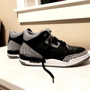 Nike Air Jordan 3 Black Cement Retro 2011